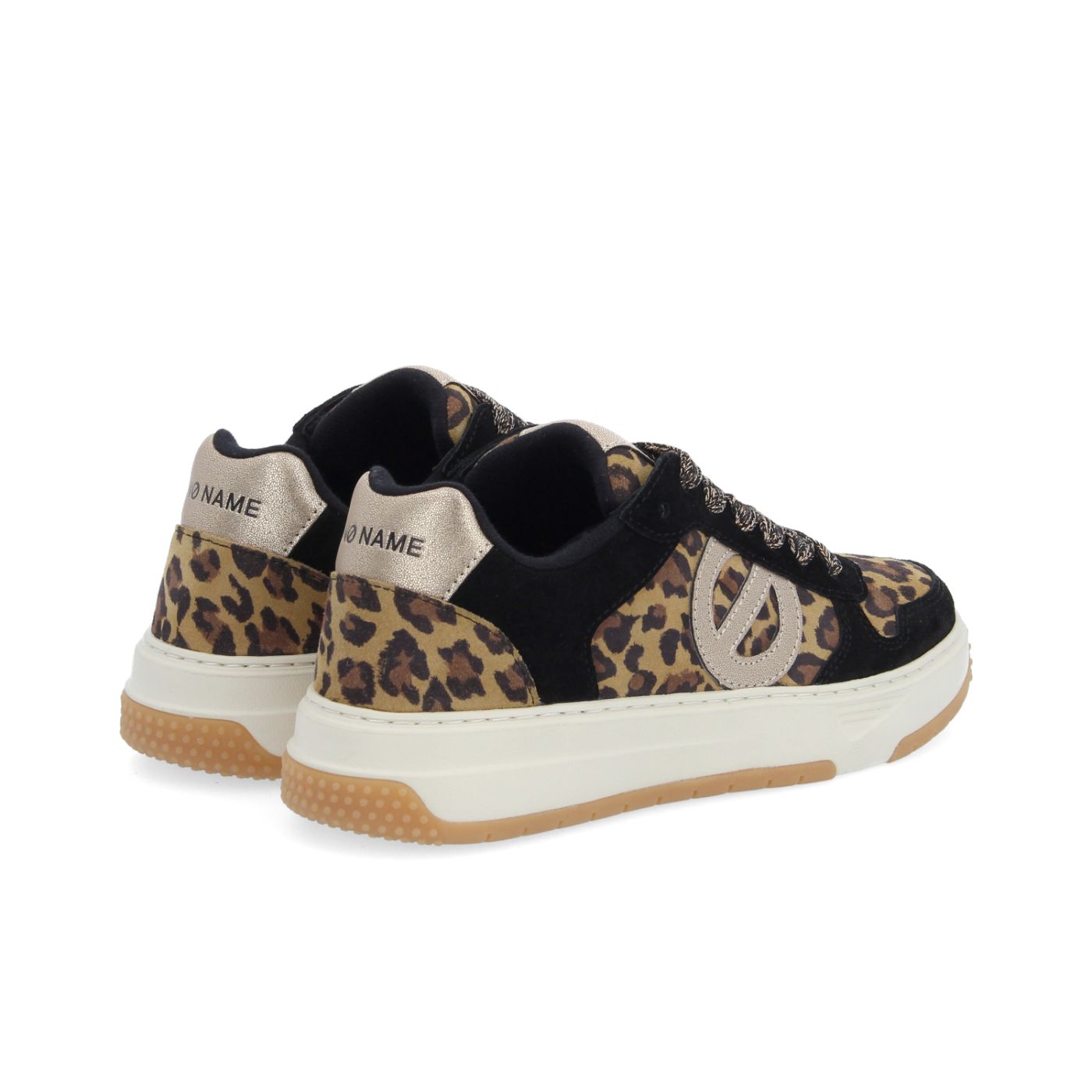 ALISON SNEAKER W - SDE/SDE.LEO/GLO - NERO/LEOPARDATO